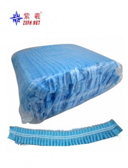 Nonwoven scroll cap