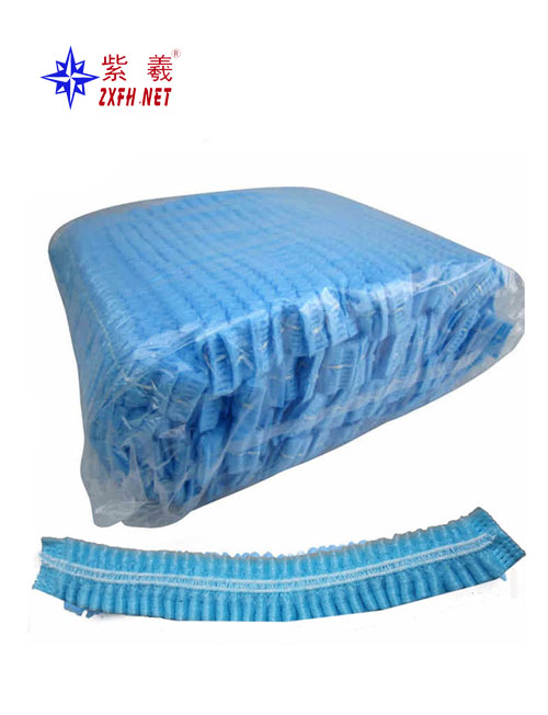 Nonwoven scroll cap